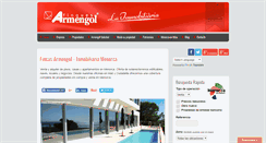 Desktop Screenshot of fincasarmengol.com
